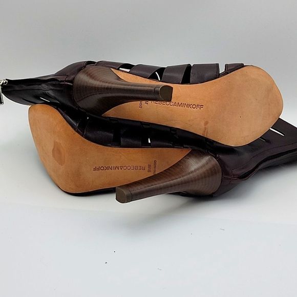 NWOT!!! Rebecca Minkoff "Derea" Leather Heeled Boot.  SIZE 9.5M.  S906 - Picture 7 of 8